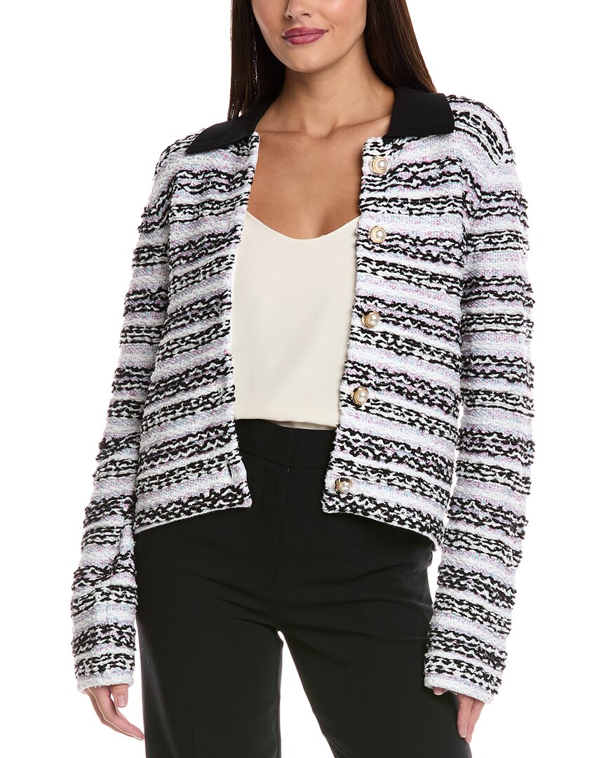 Текстурированный твидовый жакет из смесового льна St John St. John, фиолетовый
Текстурированный твидовый жакет из смесового льна St John St. John, фиолетовый