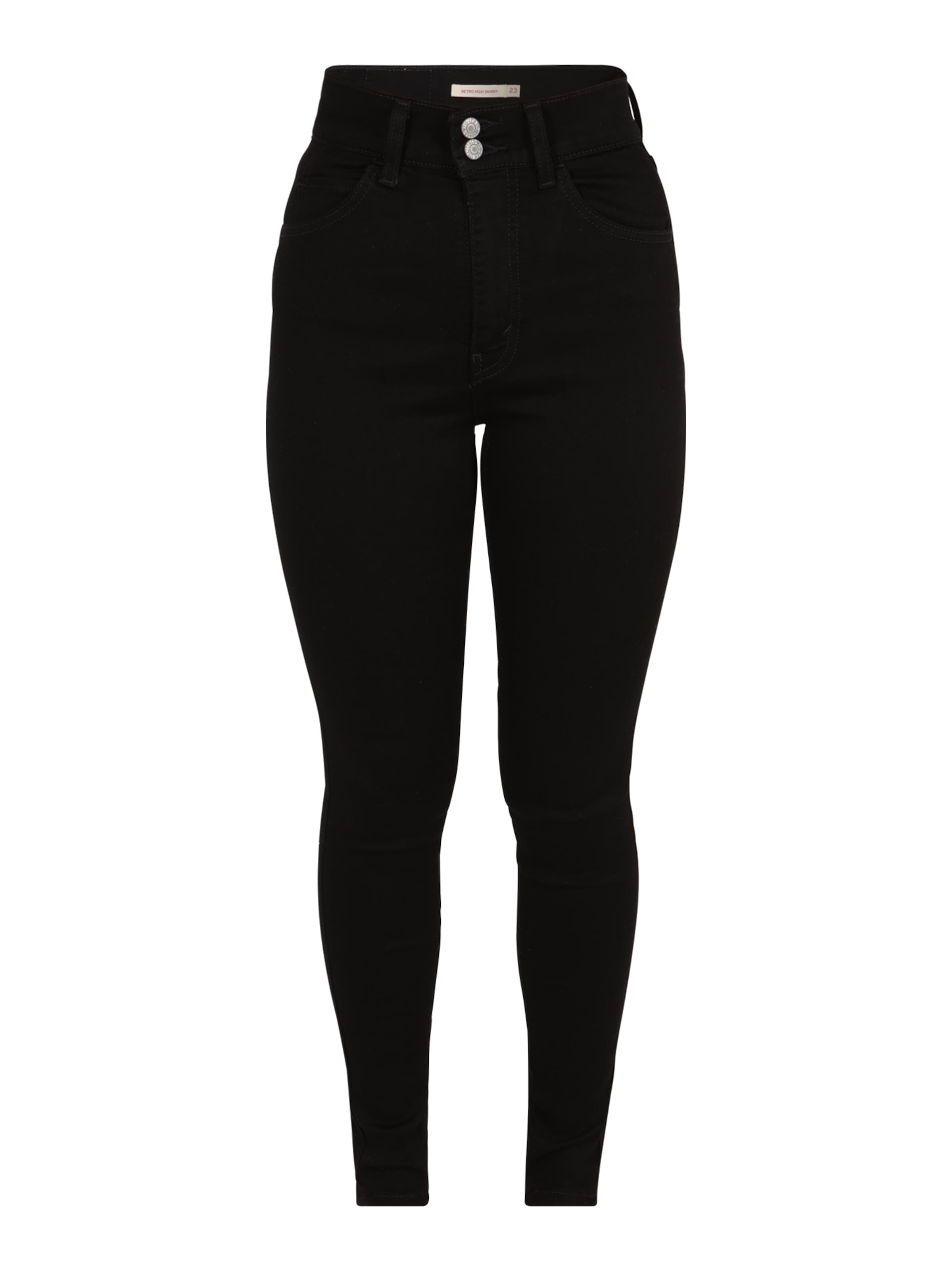 LEVI'S Скинни джинсы 'Retro High Skinny Jeans' в черном цвете
LEVI'S Скинни джинсы 'Retro High Skinny Jeans' в черном цвете