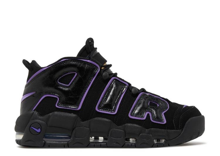 Кроссовки Nike Air More Uptempo ‘96 ’Black Action Grape', черный
Кроссовки Nike Air More Uptempo ‘96 ’Black Action Grape', черный