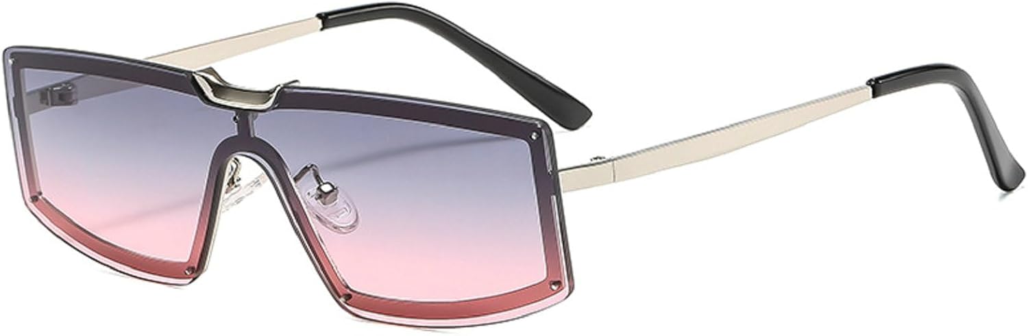 Модные квадратные солнцезащитные очки для женщин 2025 года, роскошная металлическая оправа, винтажные очки для путешествий, защита от ультрафиолета UV400 mincl, Grey Pink
Модные квадратные солнцезащитные очки для женщин 2025 года, роскошная металлическая оправа, винтажные очки для путешествий, защита от ультрафиолета UV400 mincl, Grey Pink