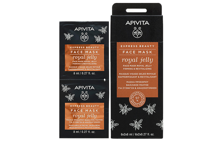 Унисекс маска для лица Apivita, Royal Jelly Firming and Revitalizing Mask
Унисекс маска для лица Apivita, Royal Jelly Firming and Revitalizing Mask
