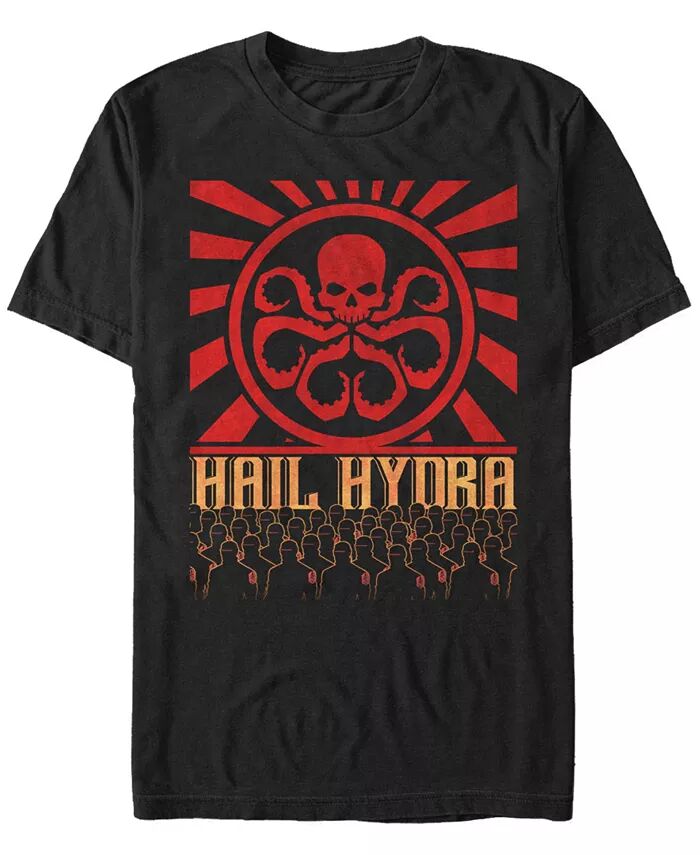 Мужская футболка с коротким рукавом из коллекции комиксов Marvel Hail Hydra Propaganda Fifth Sun, черный
Мужская футболка с коротким рукавом из коллекции комиксов Marvel Hail Hydra Propaganda Fifth Sun, черный