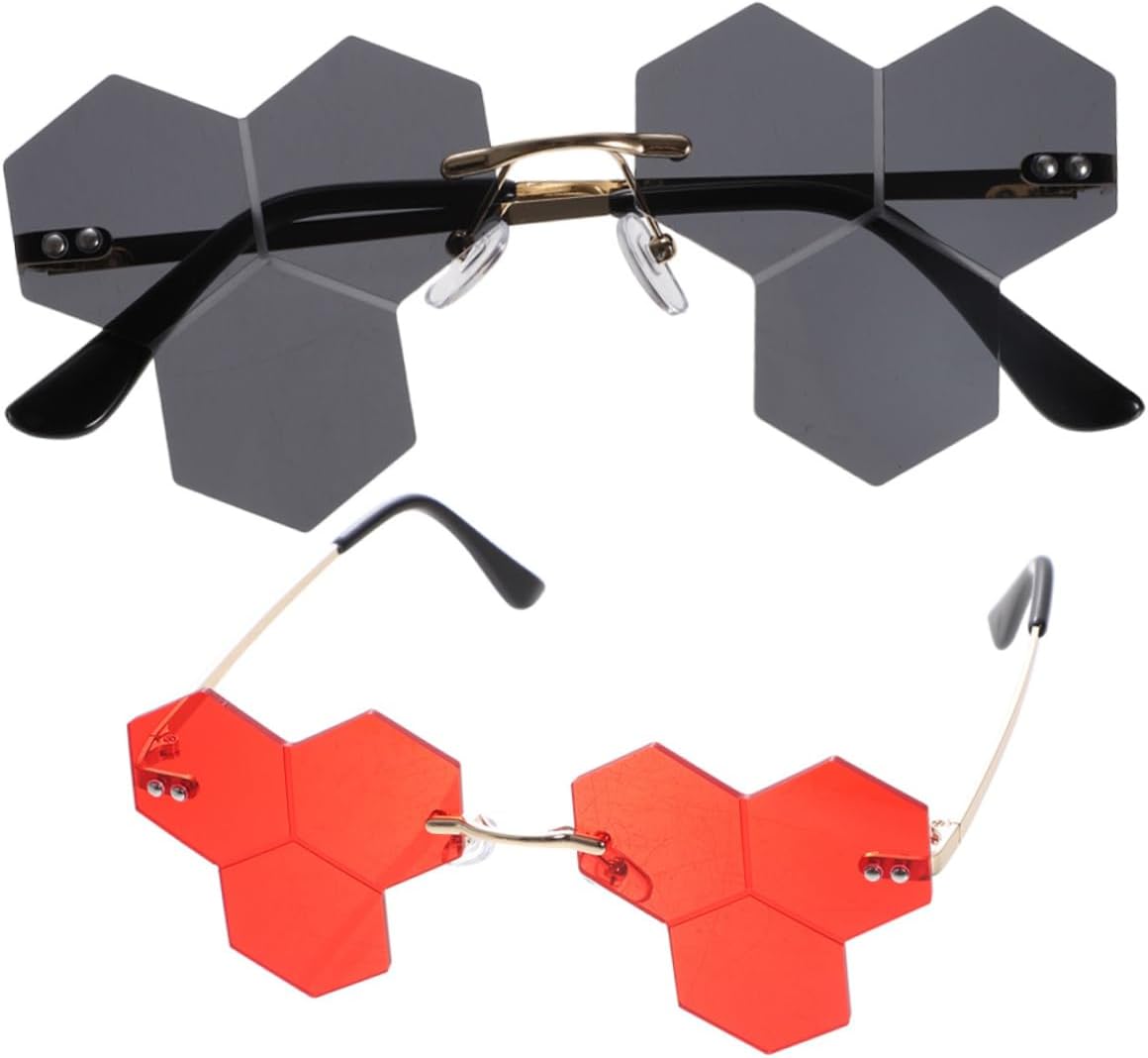 2 безрамочных цветных солнцезащитных очков для женщин. Уникальный нестандартный дизайн. Легкие очки для рейв-вечеринок, фестивалей и активного отдыха на природе. Оправа и линзы LRXIYODE, Assorted Color
2 безрамочных цветных солнцезащитных очков для женщин. Уникальный нестандартный дизайн. Легкие очки для рейв-вечеринок, фестивалей и активного отдыха на природе. Оправа и линзы LRXIYODE, Assorted Color