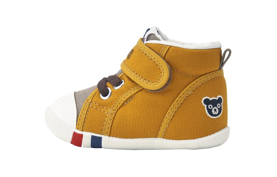 Кроссовки с вышитым логотипом и сенсорным ремешком MIKI HOUSE, желтый
Кроссовки с вышитым логотипом и сенсорным ремешком MIKI HOUSE, желтый