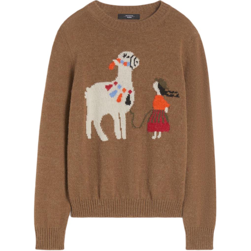 Вязаный джемпер Weekend Max Mara Nitra с круглым вырезом Weekend Maxmara, hazelnut
Вязаный джемпер Weekend Max Mara Nitra с круглым вырезом Weekend Maxmara, hazelnut