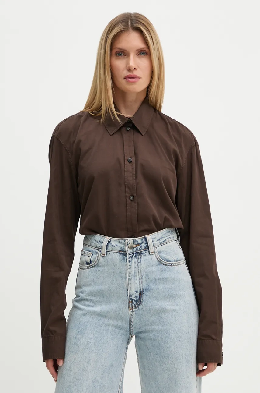 Хлопковая рубашка Won Hundred, коричневый
Хлопковая рубашка Won Hundred, коричневый