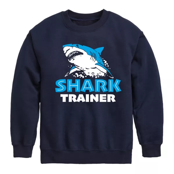 Мальчики 8-20 толстовка с акулой Trainer Fleece Licensed Character, синий
Мальчики 8-20 толстовка с акулой Trainer Fleece Licensed Character, синий