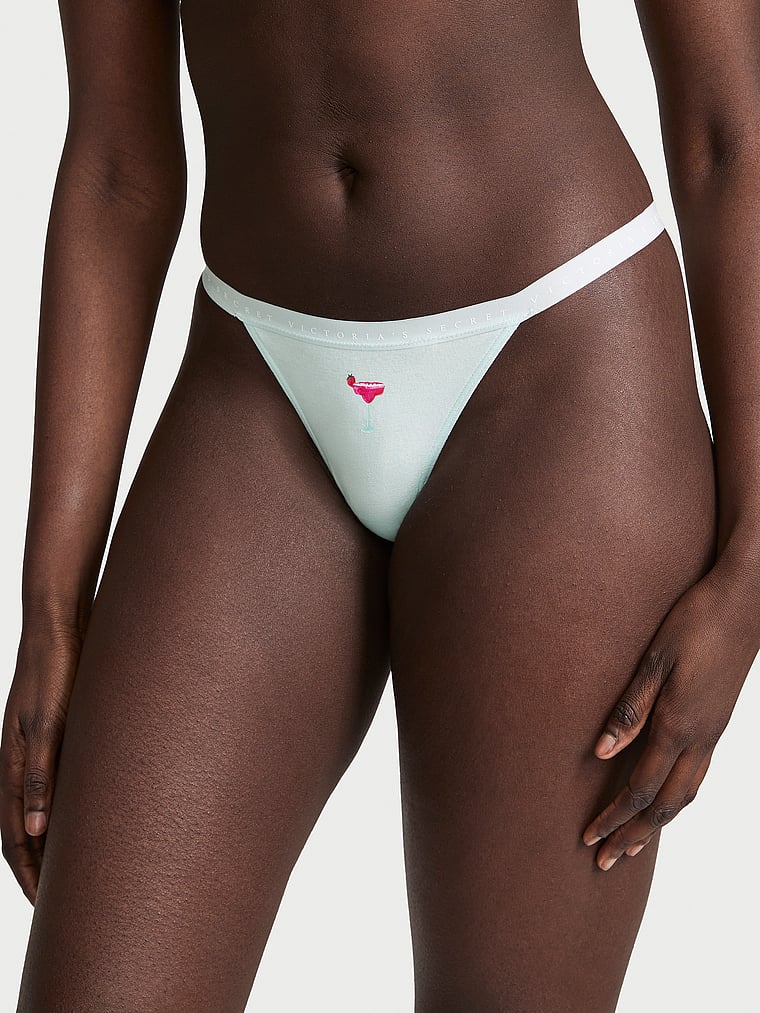 Трусики-Стринги из эластичного хлопка Victoria'S Secret, smooth tradewinds blue
Трусики-Стринги из эластичного хлопка Victoria'S Secret, smooth tradewinds blue