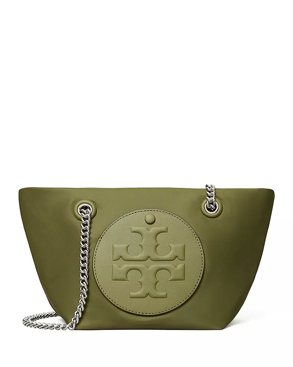 Маленькая сумка через плечо Ella с цепочкой Tory Burch, зеленый
Маленькая сумка через плечо Ella с цепочкой Tory Burch, зеленый