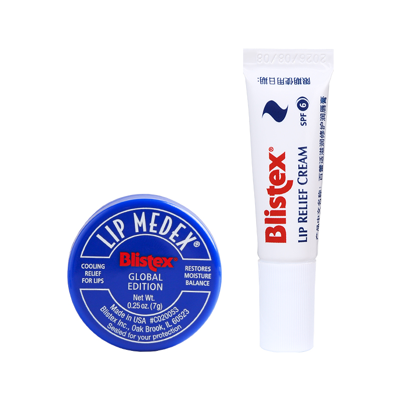 BLISTEX Бальзам для губ Blue Lip Small Blue Jar White Tube увлажняющий, уменьшает морщинки на губах, предотвращает сухость и растрескивание 7г+6г
BLISTEX Бальзам для губ Blue Lip Small Blue Jar White Tube увлажняющий, уменьшает морщинки на губах, предотвращает сухость и растрескивание 7г+6г
