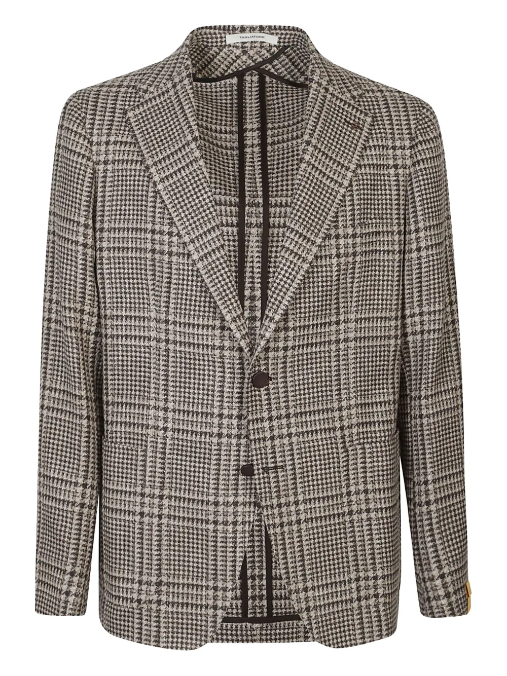 Пиджак в клетку на одной пуговице Tagliatore, нейтральный
Пиджак в клетку на одной пуговице Tagliatore, нейтральный