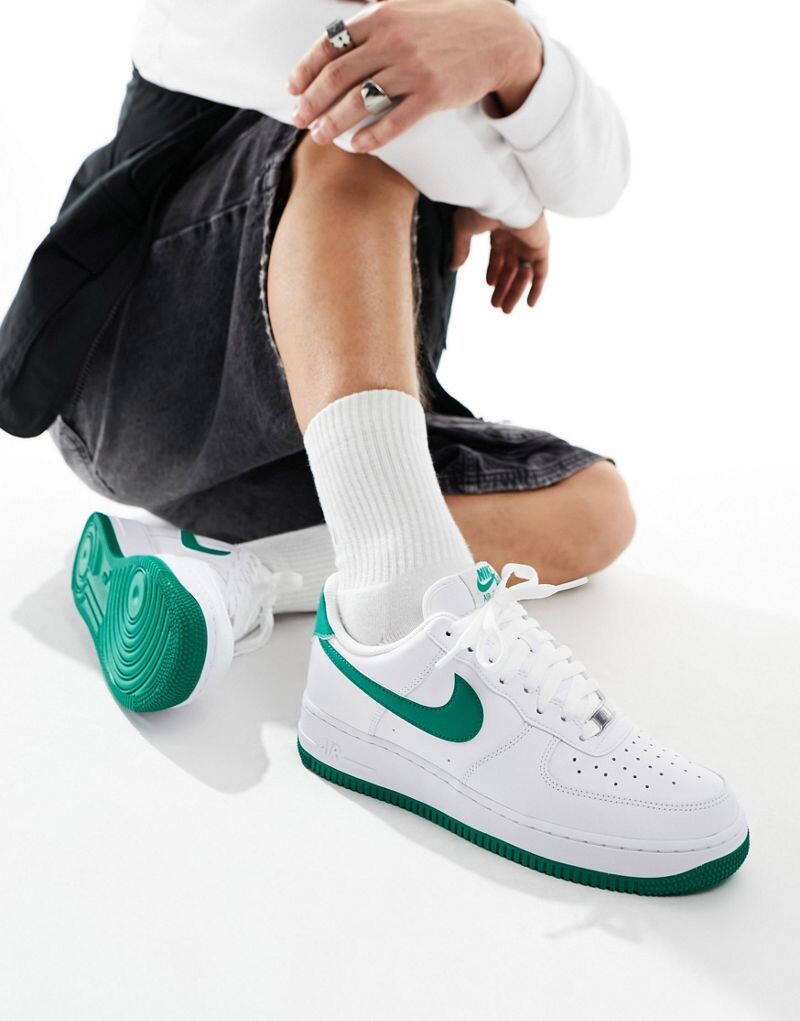 Nike - Air Force 1 '07 - бело-зеленые кроссовки, Зеленый, Nike - Air Force 1 '07 - бело-зеленые кроссовки
Nike - Air Force 1 '07 - бело-зеленые кроссовки, Зеленый, Nike - Air Force 1 '07 - бело-зеленые кроссовки
