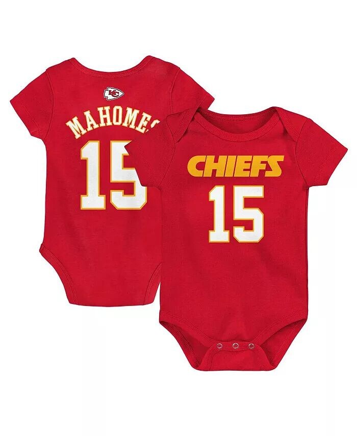 Боди Патрика Махоумса Red Kansas City Chiefs Mainliner для мальчиков и девочек с именем и номером игрока Outerstuff, красный
Боди Патрика Махоумса Red Kansas City Chiefs Mainliner для мальчиков и девочек с именем и номером игрока Outerstuff, красный