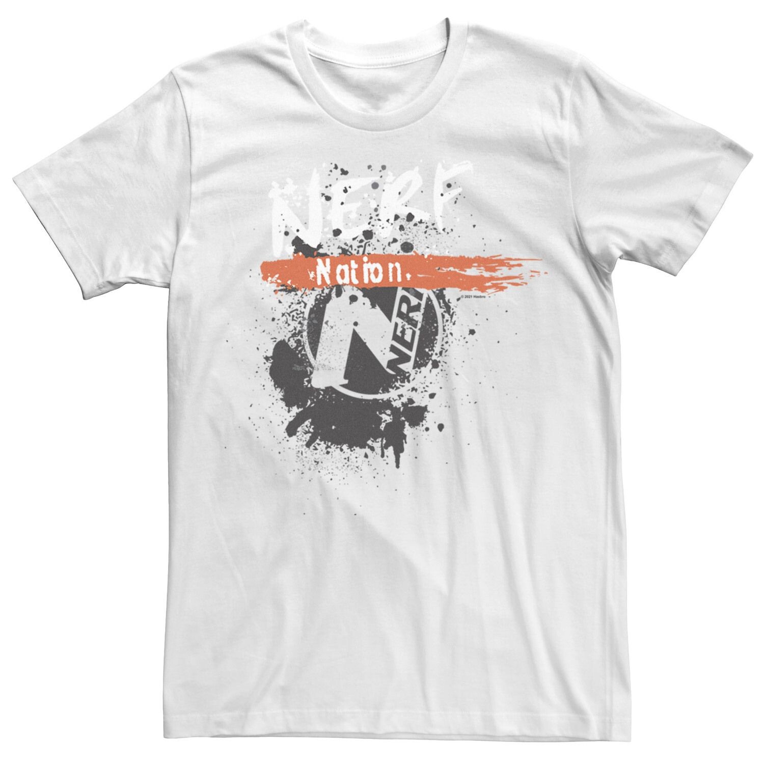 Мужская футболка с логотипом Nerf Splatter Graffiti Licensed Character
Мужская футболка с логотипом Nerf Splatter Graffiti Licensed Character