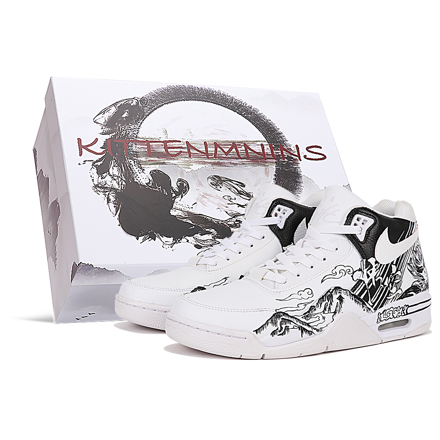 Баскетбольные кроссовки Flight Legacy Vintage унисекс средней высоты, черный/белый Nike
Баскетбольные кроссовки Flight Legacy Vintage унисекс средней высоты, черный/белый Nike