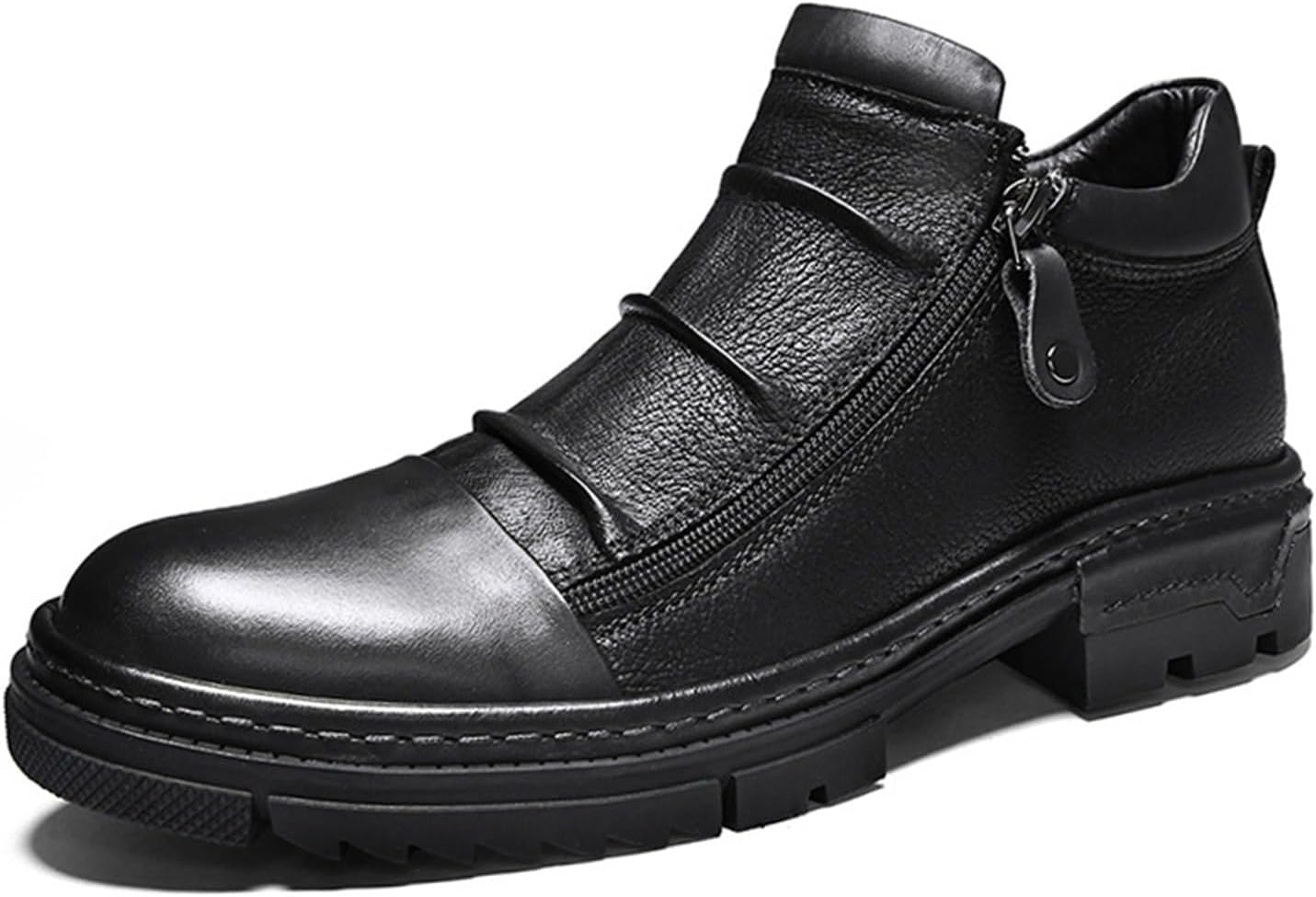 Мужские кожаные модные ботинки челси с боковой молнией, деловые формальные ботинки Generic, черный
Мужские кожаные модные ботинки челси с боковой молнией, деловые формальные ботинки Generic, черный