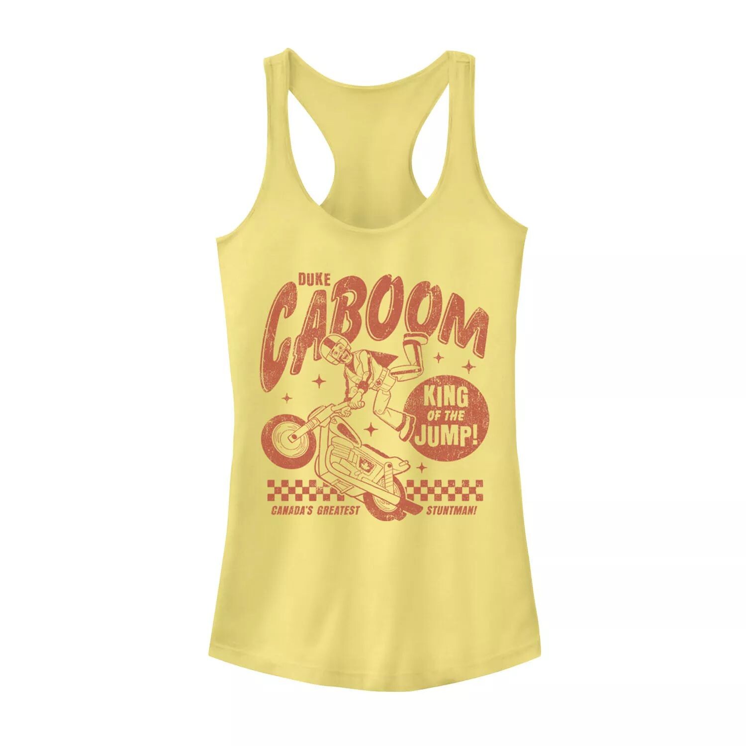 Майка для юниоров Disney/Pixar «История игрушек» Duke Caboom, величайший каскадер Канады Disney / Pixar
Майка для юниоров Disney/Pixar «История игрушек» Duke Caboom, величайший каскадер Канады Disney / Pixar