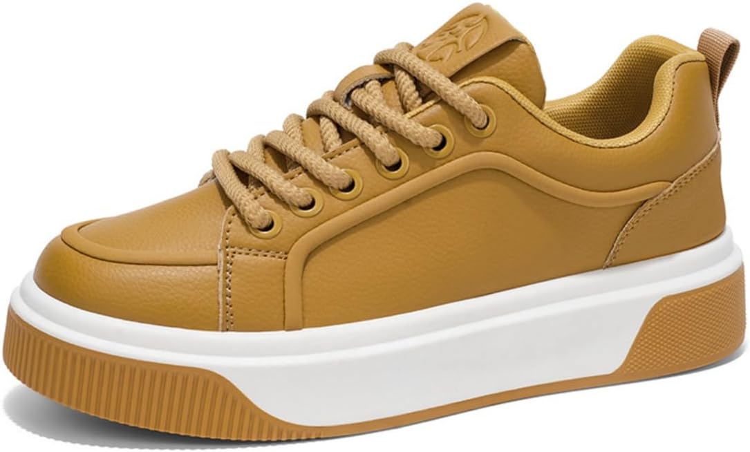 Повседневные кожаные кроссовки на платформе, удобные туфли на шнуровке для повседневной носки, стильный минималистичный дизайн Ctkvbmeoi, бежевый
Повседневные кожаные кроссовки на платформе, удобные туфли на шнуровке для повседневной носки, стильный минималистичный дизайн Ctkvbmeoi, бежевый