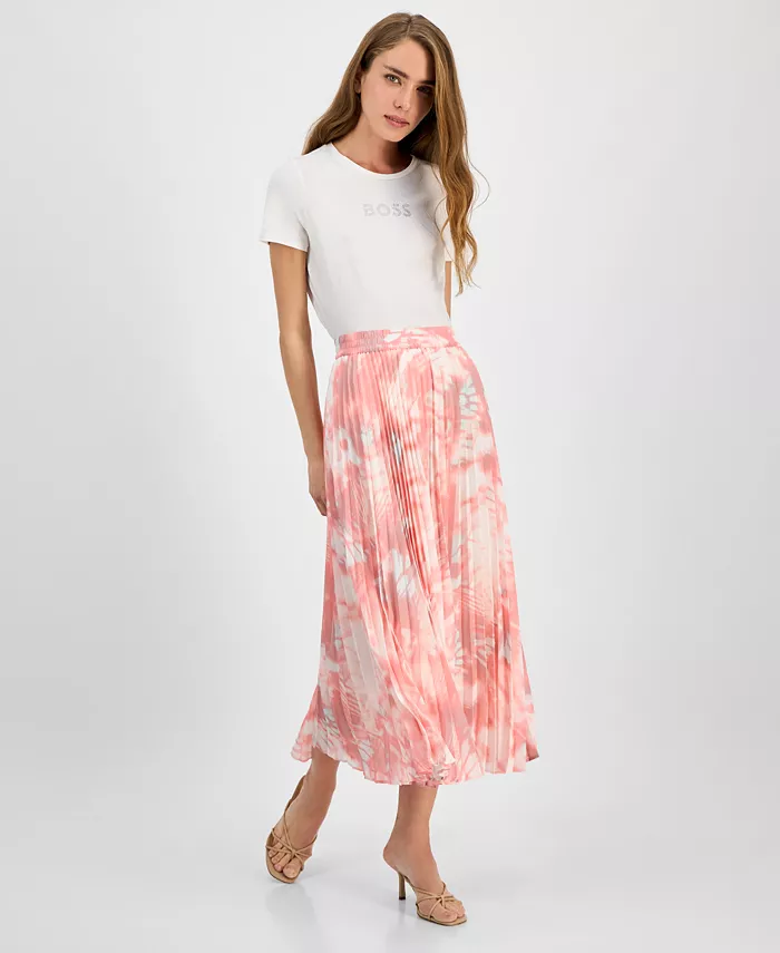 Женская юбка миди с принтом и складками BOSS Orange, мультиколор
Женская юбка миди с принтом и складками BOSS Orange, мультиколор