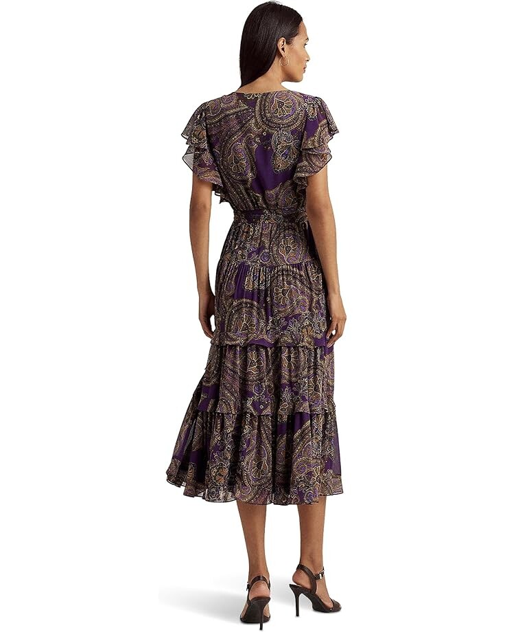 Платье LAUREN Ralph Lauren Paisley Belted Georgette Tiered Dress, цвет Purple Multi
Платье LAUREN Ralph Lauren Paisley Belted Georgette Tiered Dress, цвет Purple Multi
