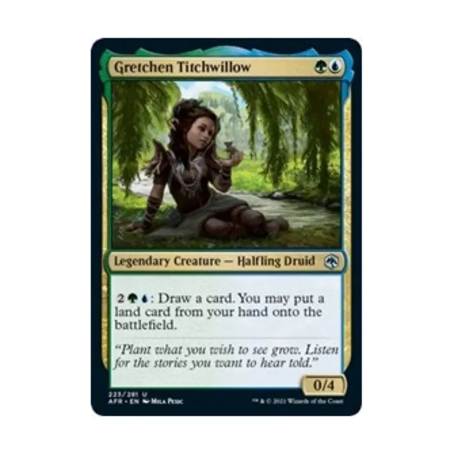 CCG Гретхен Тичвиллоу (В), MTG - Adventures in the Forgotten Realms
CCG Гретхен Тичвиллоу (В), MTG - Adventures in the Forgotten Realms