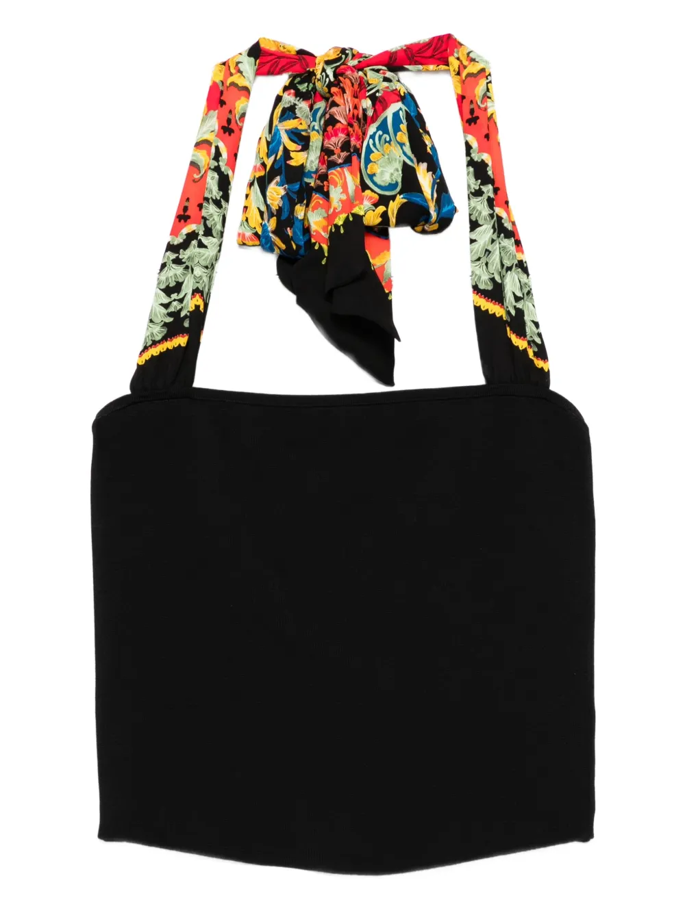 Топ Lee с вырезом халтер и цветочным принтом Alice + Olivia, черный
Топ Lee с вырезом халтер и цветочным принтом Alice + Olivia, черный