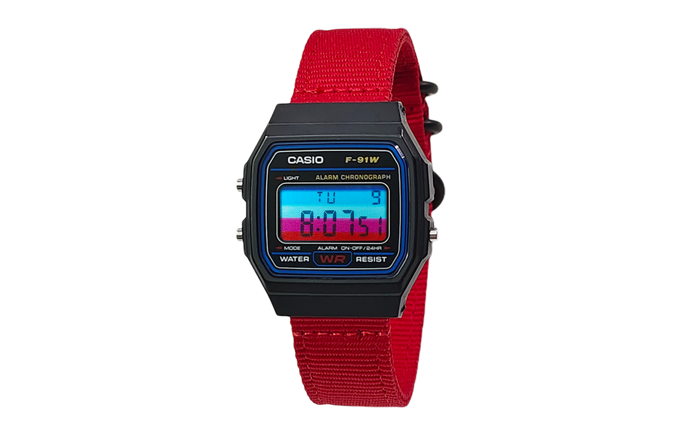 CASIO Мужские часы Retrofit Series с кварцевым механизмом и нейлоновым ремешком, черный циферблат
CASIO Мужские часы Retrofit Series с кварцевым механизмом и нейлоновым ремешком, черный циферблат