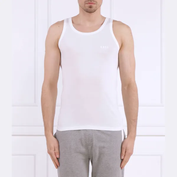 Оригинальная майка стандартного кроя. Boss, белый
Оригинальная майка стандартного кроя. Boss, белый