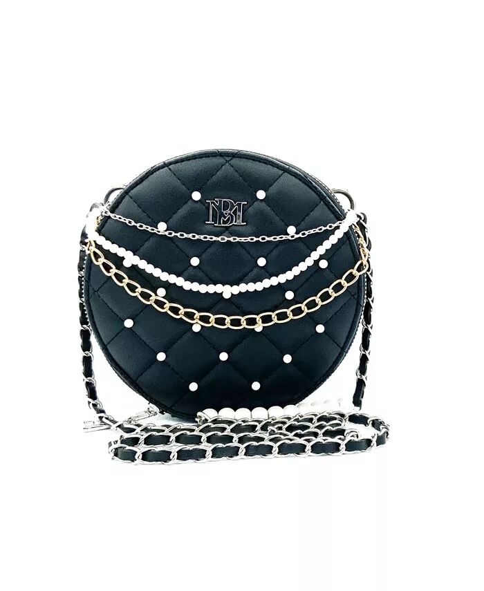 Женская сумка через плечо с закругленным ремешком Badgley Mischka, черный
Женская сумка через плечо с закругленным ремешком Badgley Mischka, черный