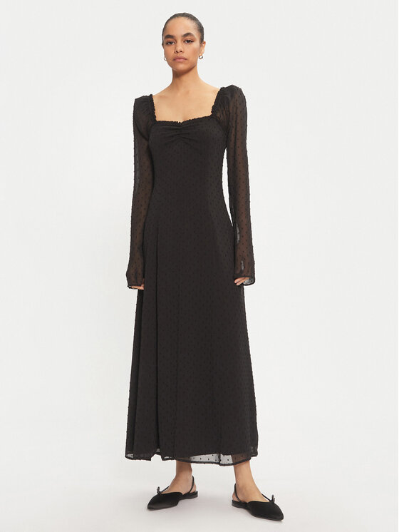 Коктейльное платье стандартного кроя Rotate, черный
Коктейльное платье стандартного кроя Rotate, черный