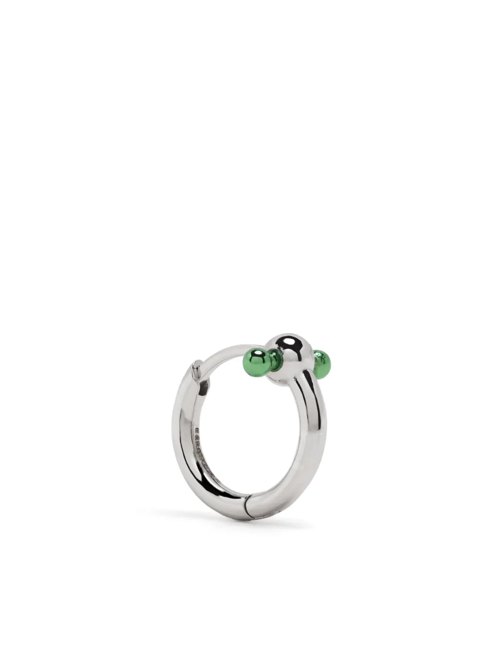 Серьга-кольцо из белого золота EÉRA, серебяный
Серьга-кольцо из белого золота EÉRA, серебяный