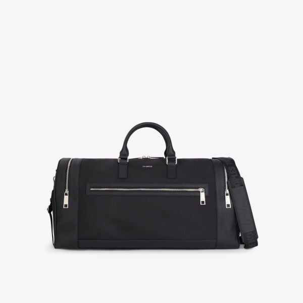 Холщовая дорожная сумка выходного дня с отделкой из зернистой кожи The Kooples, черный
Холщовая дорожная сумка выходного дня с отделкой из зернистой кожи The Kooples, черный