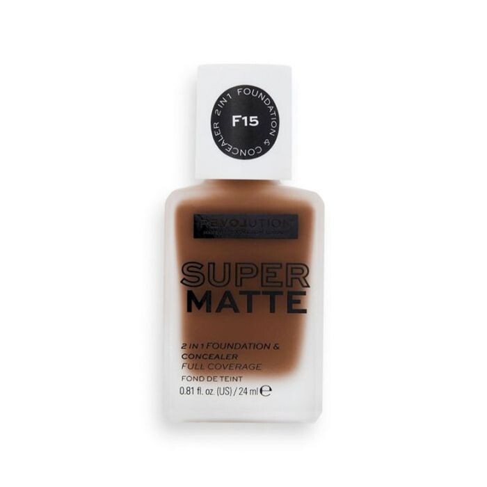 Тональная основа Relove SuperMatte Foundation Base de Maquillaje Revolution, F15
Тональная основа Relove SuperMatte Foundation Base de Maquillaje Revolution, F15