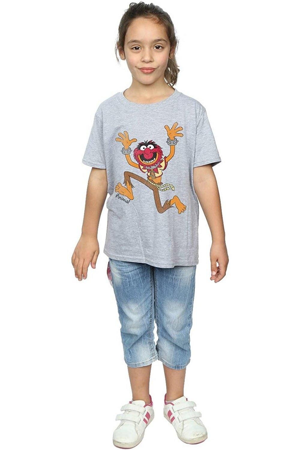 Классическая футболка с изображением животных The Muppets, серый
Классическая футболка с изображением животных The Muppets, серый