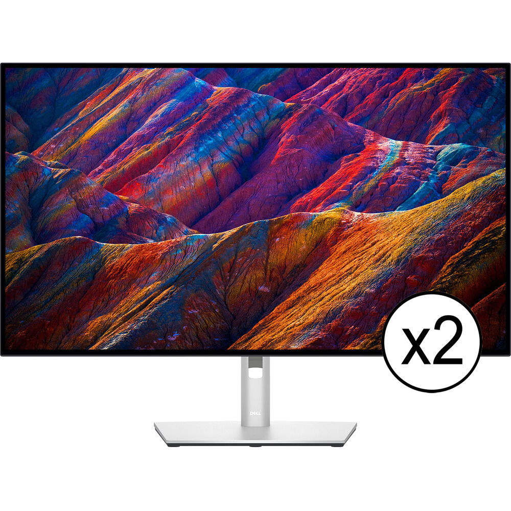 Комплект из двух мониторов Dell UltraSharp 31,5" 4K HDR
Комплект из двух мониторов Dell UltraSharp 31,5" 4K HDR