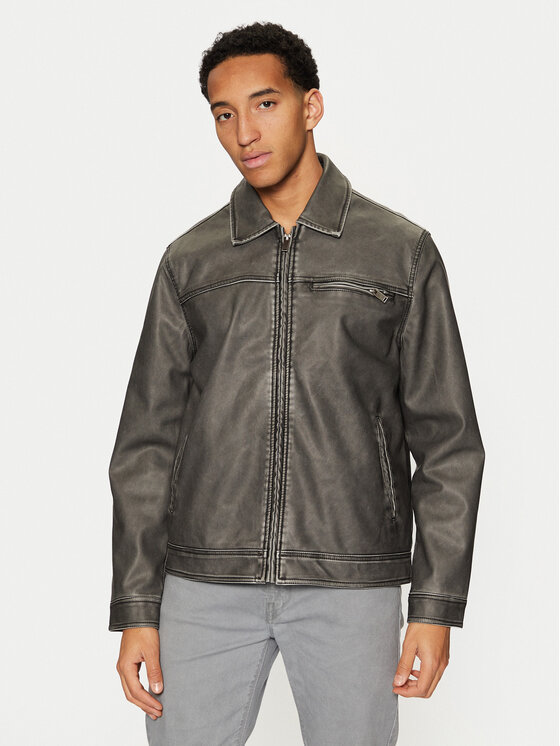 Куртка из искусственной кожи, стандартного кроя Brave Soul, серый
Куртка из искусственной кожи, стандартного кроя Brave Soul, серый