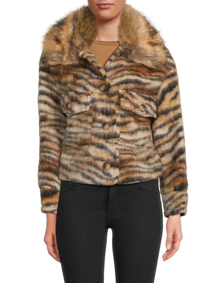 Куртка с анималистичным принтом и отделкой из искусственного меха La Fiorentina, цвет Brown Black, Черный, Куртка с анималистичным принтом и отделкой из искусственного меха La Fiorentina, цвет Brown Black
Куртка с анималистичным принтом и отделкой из искусственного меха La Fiorentina, цвет Brown Black, Черный, Куртка с анималистичным принтом и отделкой из искусственного меха La Fiorentina, цвет Brown Black