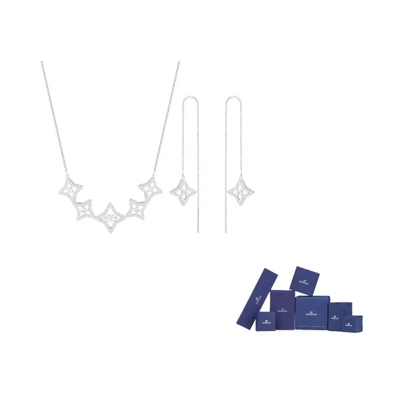 Swarovski Фальш-кристальное ожерелье унисекс silver
Swarovski Фальш-кристальное ожерелье унисекс silver