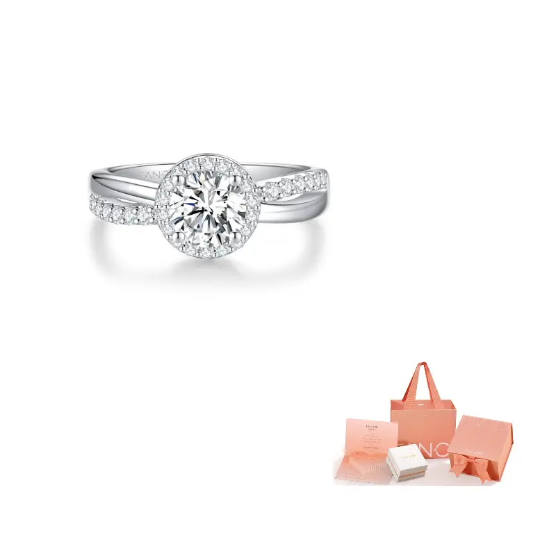 Fanci Подарочный набор из двух колец для женщин из серебра 925 пробы с бриллиантами и белыми драгоценными камнями
Fanci Подарочный набор из двух колец для женщин из серебра 925 пробы с бриллиантами и белыми драгоценными камнями