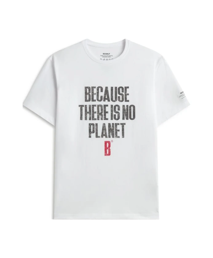 Футболка с надписью Ecoalf, белый
Футболка с надписью Ecoalf, белый