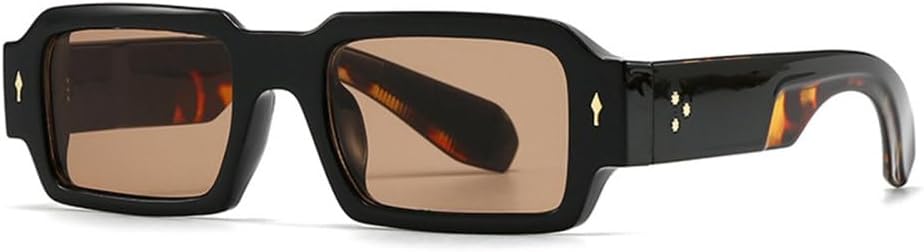 Популярные модные квадратные женские солнцезащитные очки с заклепками, винтажные панк-очки, модные мужские солнцезащитные очки с защитой от УФ-излучения UV400 LJTJTAV, Black Leopard Tea
Популярные модные квадратные женские солнцезащитные очки с заклепками, винтажные панк-очки, модные мужские солнцезащитные очки с защитой от УФ-излучения UV400 LJTJTAV, Black Leopard Tea