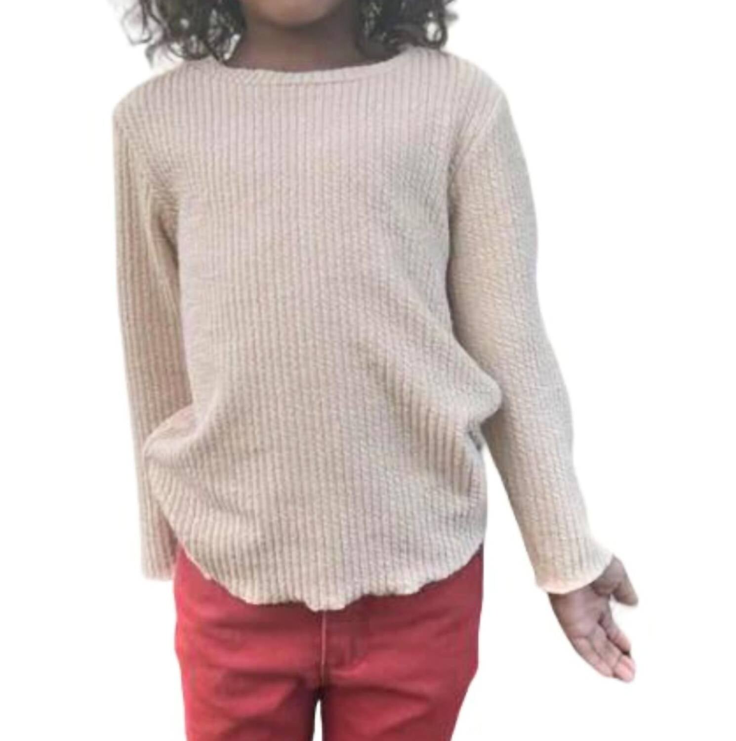 Светло-коричневый топ с текстурой черепахи для девочек VIGNETTE
Светло-коричневый топ с текстурой черепахи для девочек VIGNETTE