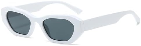 Солнцезащитные очки неправильной формы 2027 года для женщин, защита от УФ-излучения UV400, ретро-очки для мужчин в стиле панк с градиентным переходом цвета MTZJH, White Gray
Солнцезащитные очки неправильной формы 2027 года для женщин, защита от УФ-излучения UV400, ретро-очки для мужчин в стиле панк с градиентным переходом цвета MTZJH, White Gray