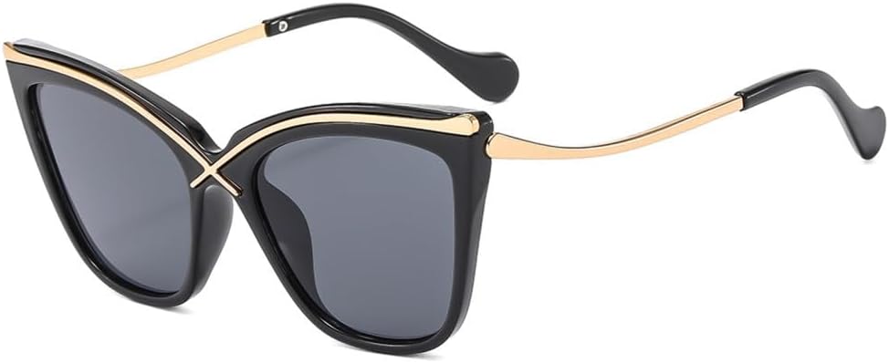 Женские солнцезащитные очки «кошачий глаз» в винтажном стиле с градиентным переходом цвета. Оправа для солнцезащитных очков с защитой от УФ-излучения UV400 HDUBFY, Black
Женские солнцезащитные очки «кошачий глаз» в винтажном стиле с градиентным переходом цвета. Оправа для солнцезащитных очков с защитой от УФ-излучения UV400 HDUBFY, Black