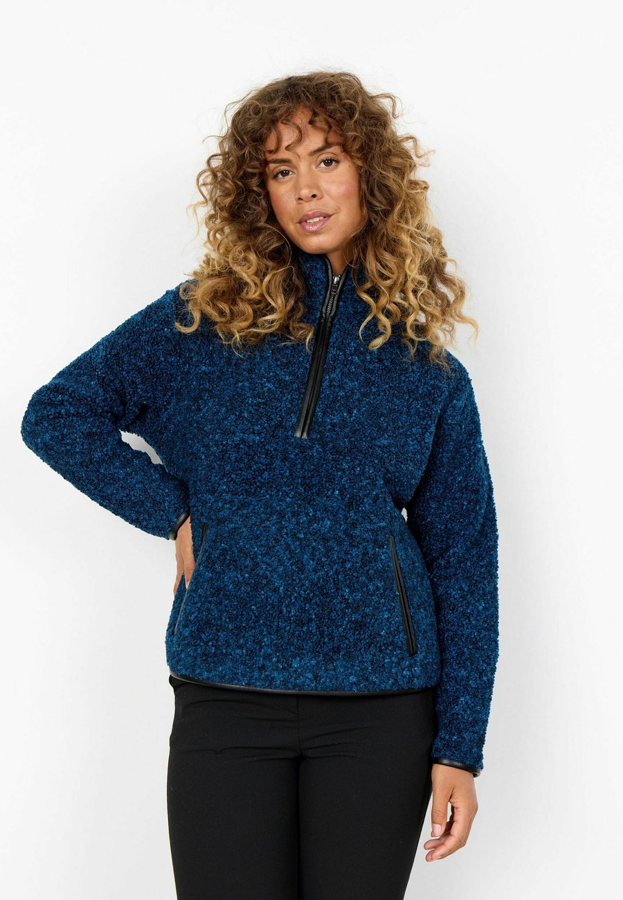Джемпер Soyaconcept Fleece jumper, Navy Melange/Dark Blue
Джемпер Soyaconcept Fleece jumper, Navy Melange/Dark Blue