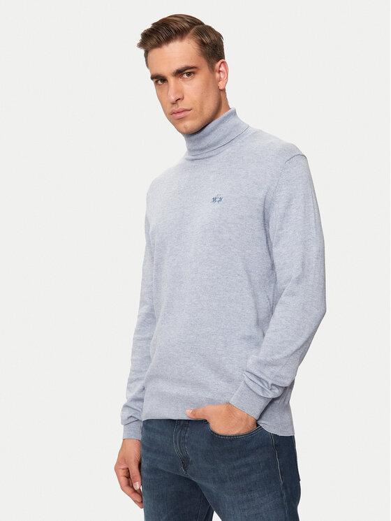 Свитер с высоким воротником обычного кроя La Martina, синий
Свитер с высоким воротником обычного кроя La Martina, синий