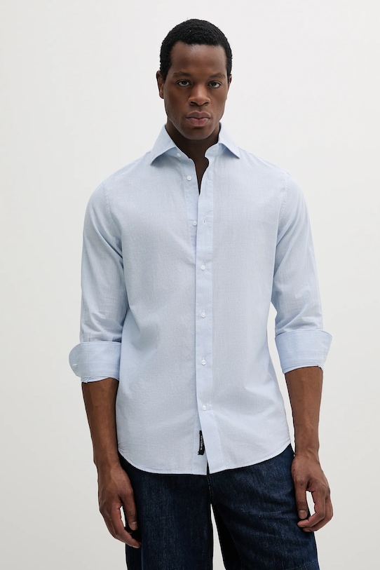 Хлопковая рубашка BILL Marciano Guess, синий
Хлопковая рубашка BILL Marciano Guess, синий