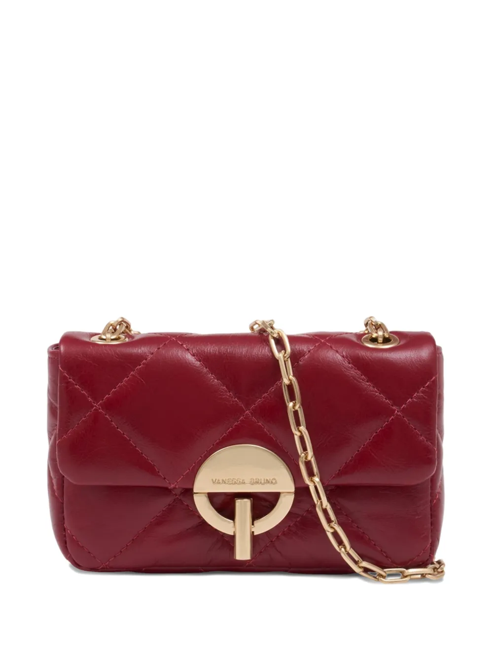 Маленькая кожаная сумка на плечо Moon Vanessa Bruno, красный
Маленькая кожаная сумка на плечо Moon Vanessa Bruno, красный