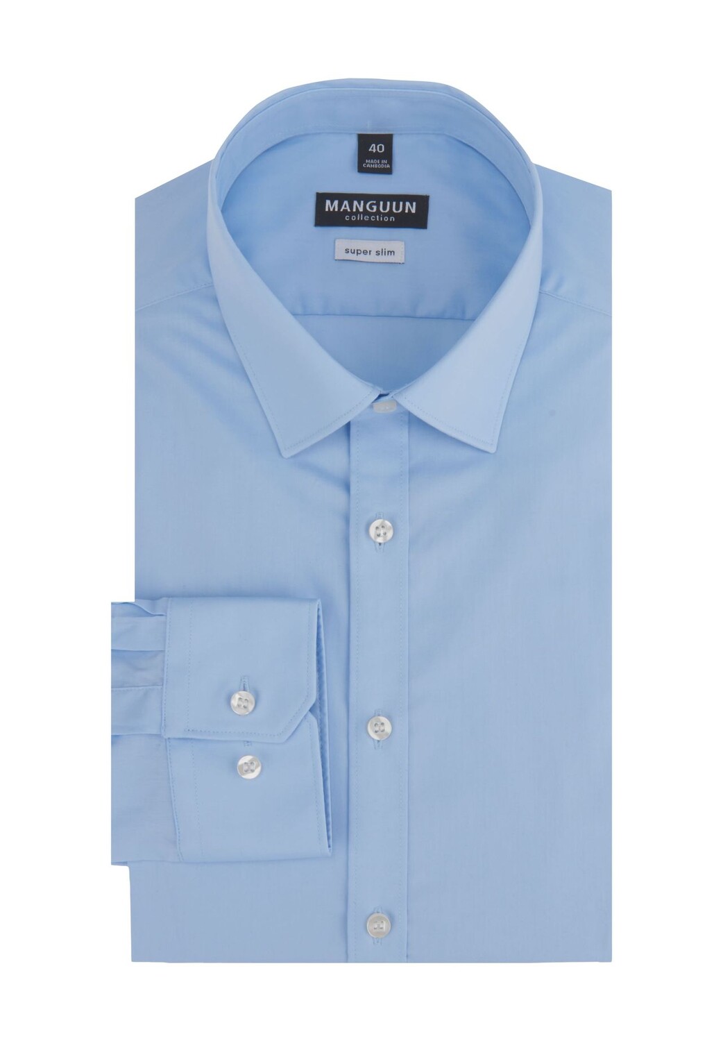 Деловая рубашка, очень приталенный крой, воротник Кент, мужская Manguun Collection, синий
Деловая рубашка, очень приталенный крой, воротник Кент, мужская Manguun Collection, синий
