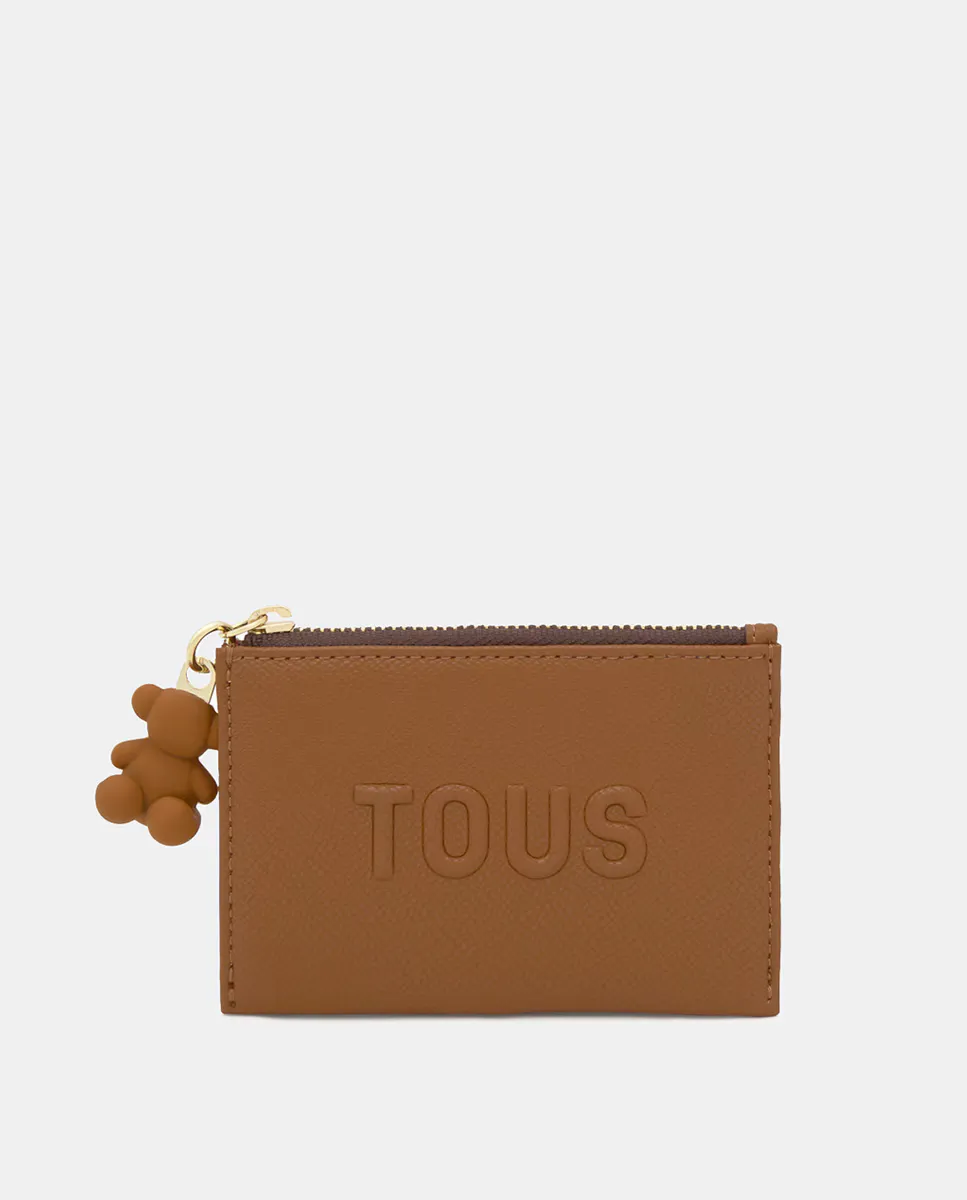 Кошелек и картхолдер с застежкой-молнией Tous, коричневый
Кошелек и картхолдер с застежкой-молнией Tous, коричневый